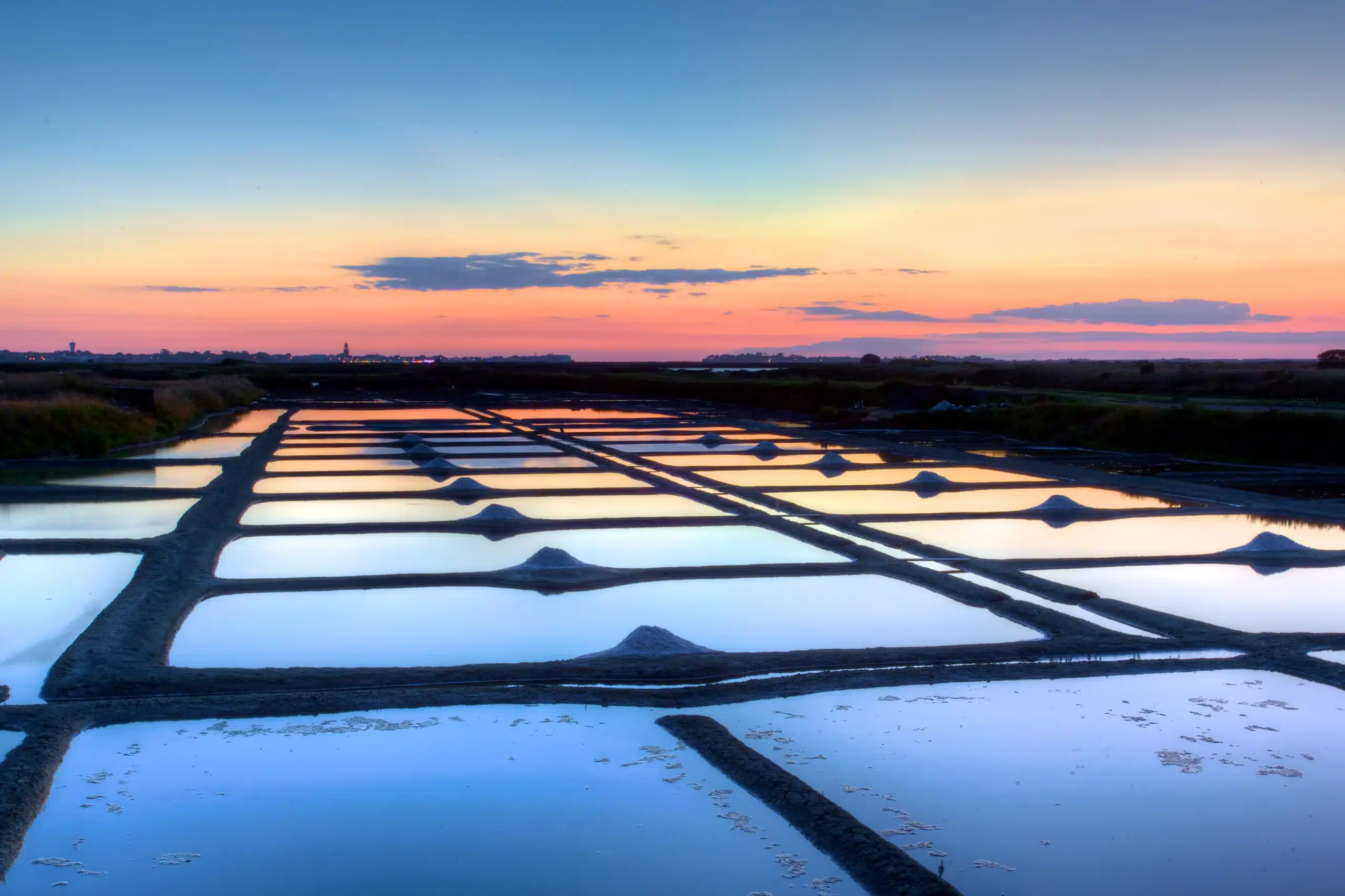 marais salants de guérande et la baule